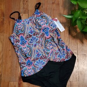 NWT Jantzen Tummy Control Swimsuit
